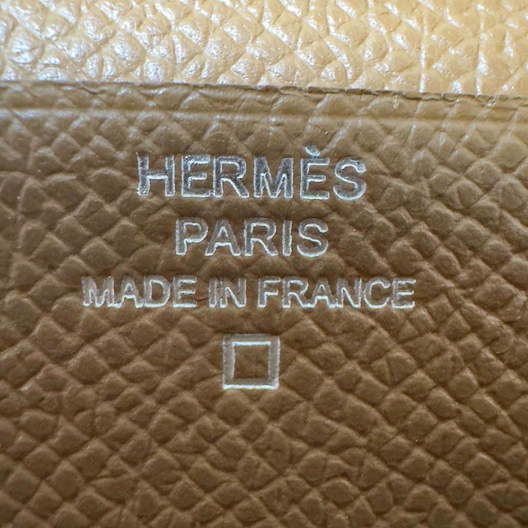 HERMES エルメス ベアンスフレ タッチ  エプソン×アリゲーター 長財布●メンズ アルザン×クラフト  Z刻印