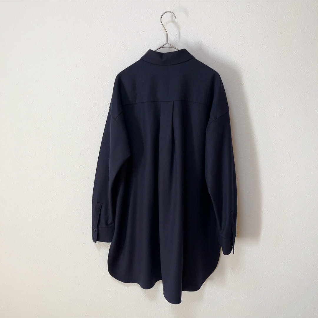 Theory luxe - 美品 20AWセオリーリュクスSaxony Soft Cainネイビー 38