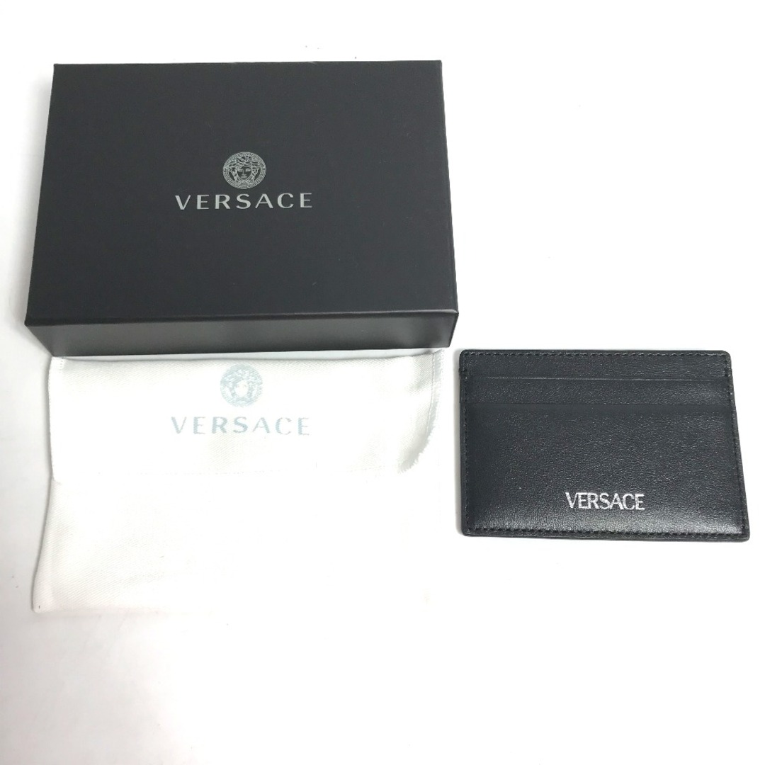 VERSACE - ヴェルサーチ VERSACE ロゴ 名刺入れ パスケース VERSACE - ヴェルサーチ VERSACE ロゴ 名刺入れ パスケース