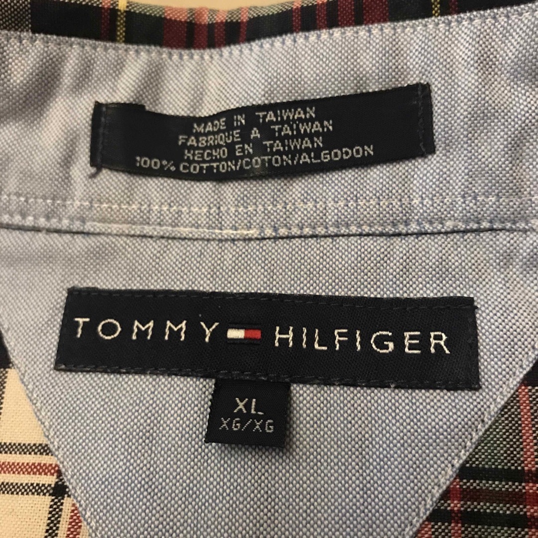 TOMMY HILFIGER(トミーヒルフィガー)のトミー　ヒルフィガーシャツ　2XL メンズのトップス(シャツ)の商品写真