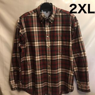 トミーヒルフィガー(TOMMY HILFIGER)のトミー　ヒルフィガーシャツ　2XL(シャツ)