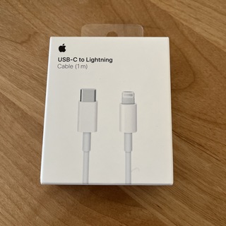 アップル(Apple)のApple 純正　USB-C ケーブル(バッテリー/充電器)