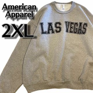 アメリカンアパレル(American Apparel)の【400】　American Apparel アメリカンアパレル　オーバーサイズ(スウェット)