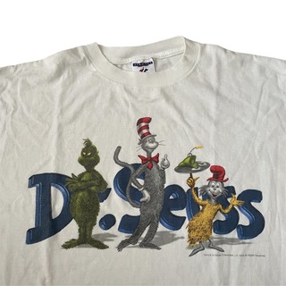 90s Dr.seuss ドクタースース Tシャツ XL(Tシャツ/カットソー(半袖/袖なし))