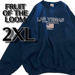 フルーツオブザルーム(FRUIT OF THE LOOM)の【402】　FRUIT OF THE LOOM フルーツオブザルーム　ゆるダボ(スウェット)