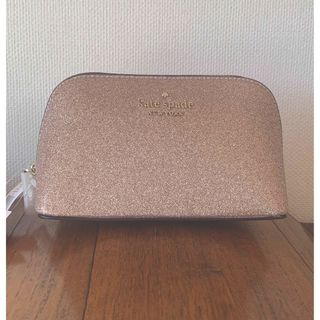 ケイトスペードニューヨーク(kate spade new york)の新品未使用　Kate spade ポーチ グリッター ファブリックスモール(ポーチ)