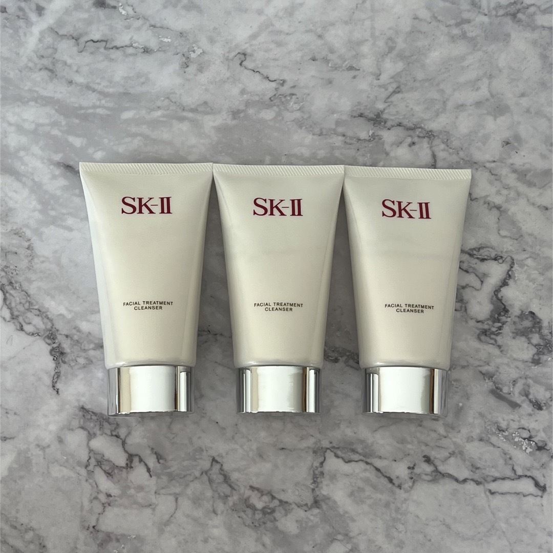 SK-II(エスケーツー)のSK-II フェイシャル トリートメント クレンザー  120g×3本set コスメ/美容のスキンケア/基礎化粧品(洗顔料)の商品写真