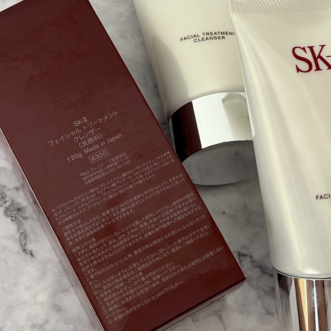 SK-II(エスケーツー)のSK-II フェイシャル トリートメント クレンザー  120g×3本set コスメ/美容のスキンケア/基礎化粧品(洗顔料)の商品写真