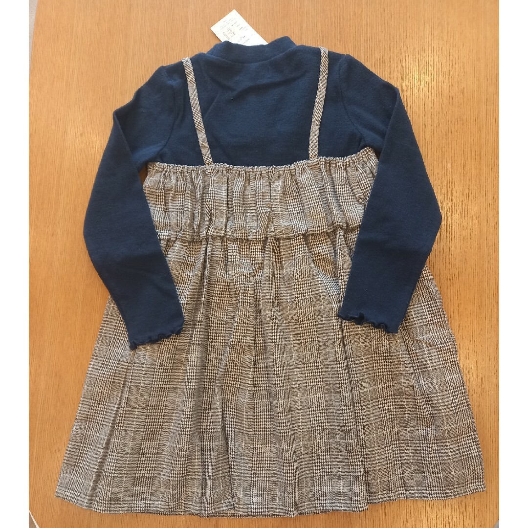 【MiMi様専用】130cm　トップスドッキングスカート キッズ/ベビー/マタニティのキッズ服女の子用(90cm~)(スカート)の商品写真