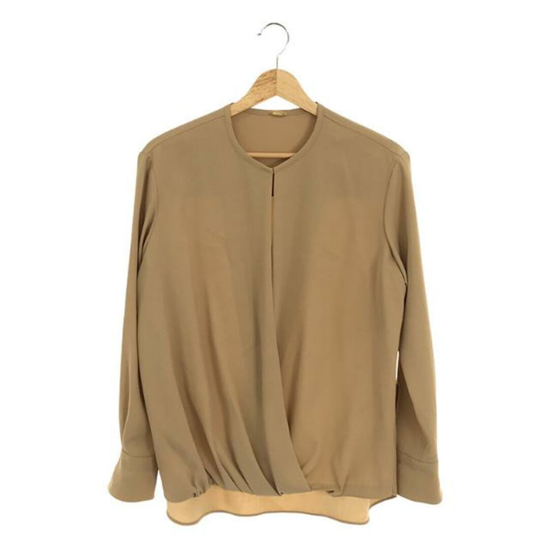 MUSE de Deuxieme Classe / ミューズドゥーズィーエムクラス | EDEN cash blouse ブラウス | ベージュ | レディース レディースのトップス(シャツ/ブラウス(長袖/七分))の商品写真