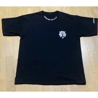 クロムハーツ(Chrome Hearts)のクロムハーツ XL ネックロゴ　ダガー　ポケットtシャツ　 初期クロムハーツ(Tシャツ/カットソー(半袖/袖なし))