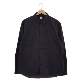 【美品】  TAKEO KIKUCHI / タケオキクチ | 小紋柄 スタンダードシャツ | 3 | パープル | メンズ(Tシャツ/カットソー(七分/長袖))