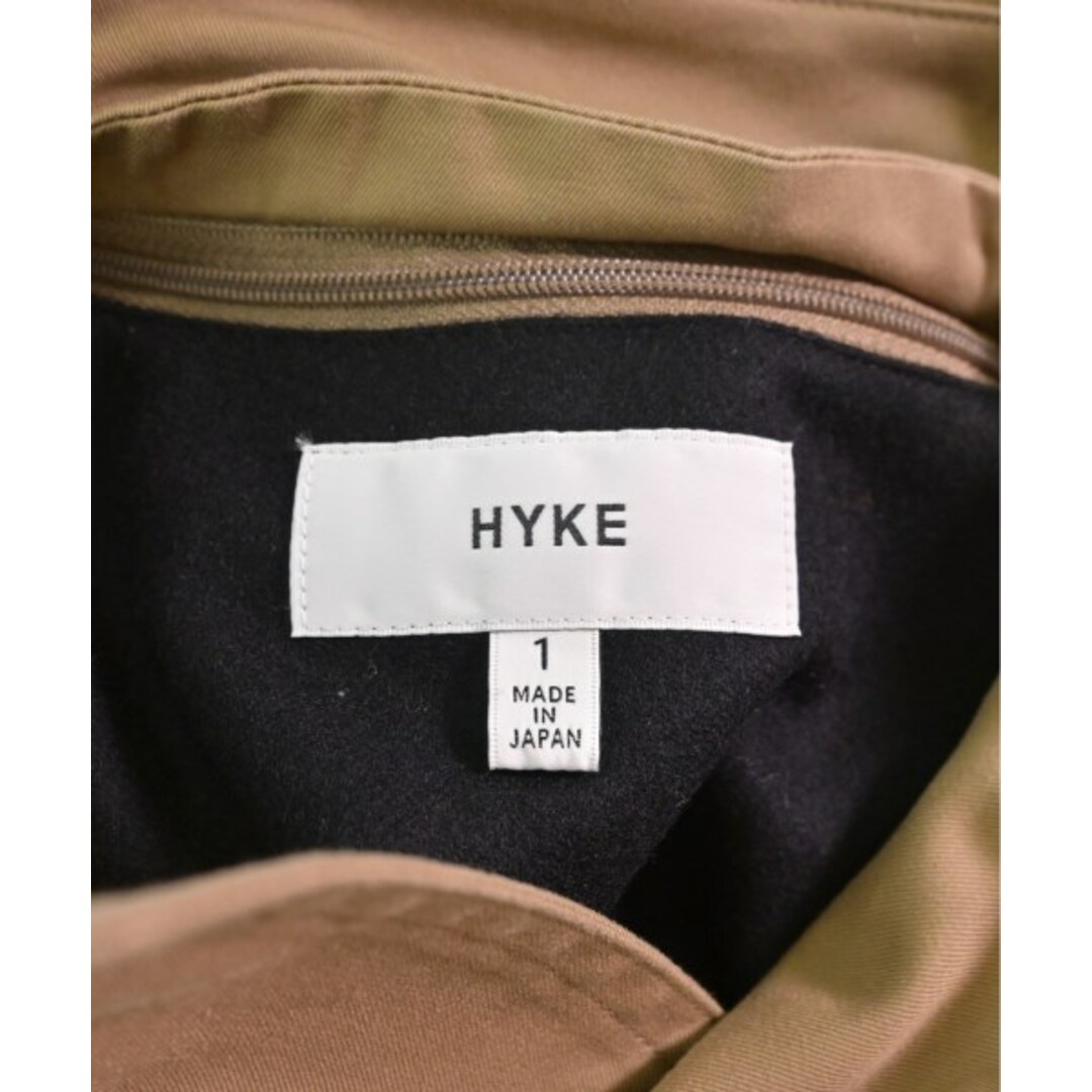 HYKE(ハイク)のHYKE ハイク トレンチコート 1(S位) ベージュ 【古着】【中古】 レディースのジャケット/アウター(トレンチコート)の商品写真