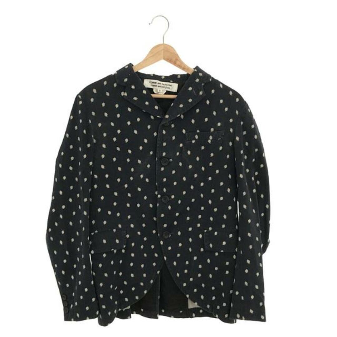 COMME des GARCONS COMME des GARCONS / コムコム | 2014SS | ドット シングルデニムジャケット | S | ネイビー/ホワイト | レディース レディースのジャケット/アウター(その他)の商品写真