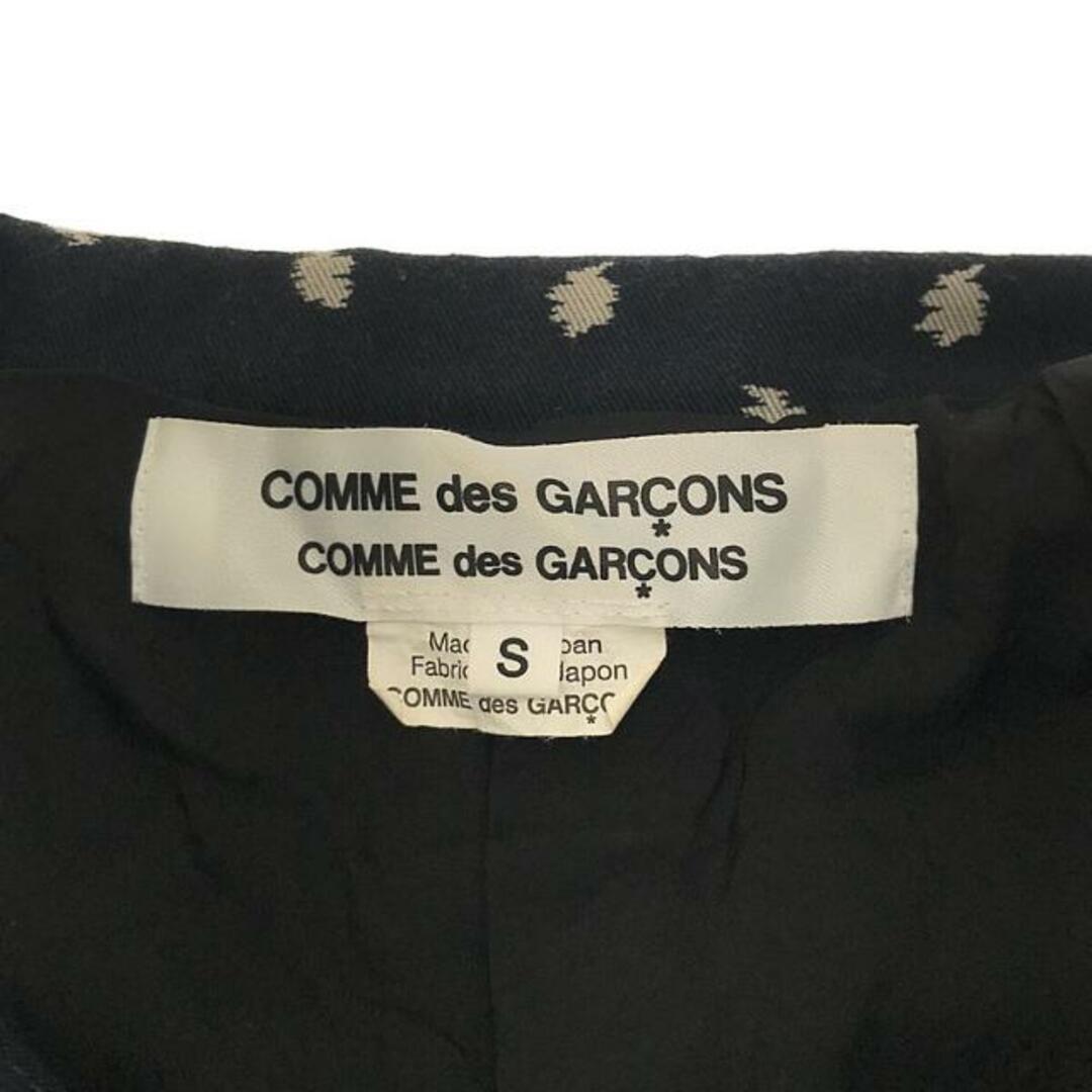 COMME des GARCONS COMME des GARCONS / コムコム | 2014SS | ドット シングルデニムジャケット | S | ネイビー/ホワイト | レディース レディースのジャケット/アウター(その他)の商品写真