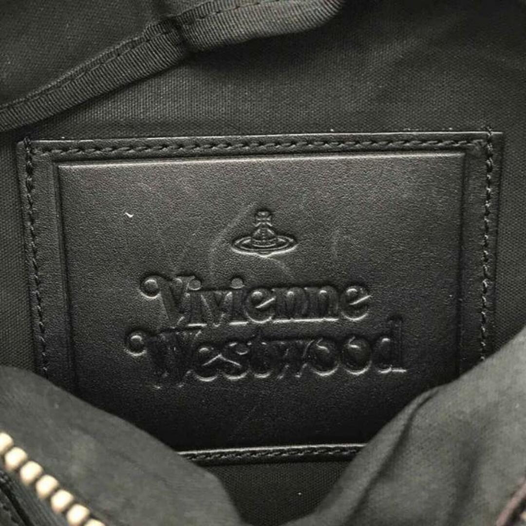 Vivienne Westwood(ヴィヴィアンウエストウッド)の【美品】  Vivienne Westwood / ヴィヴィアンウエストウッド | 総柄 ウエストバッグ | ブラック | メンズ メンズのバッグ(ウエストポーチ)の商品写真