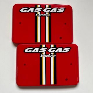 GASGAS ガスガス　トライアル用　ゼッケンプレート　2枚セット(その他)