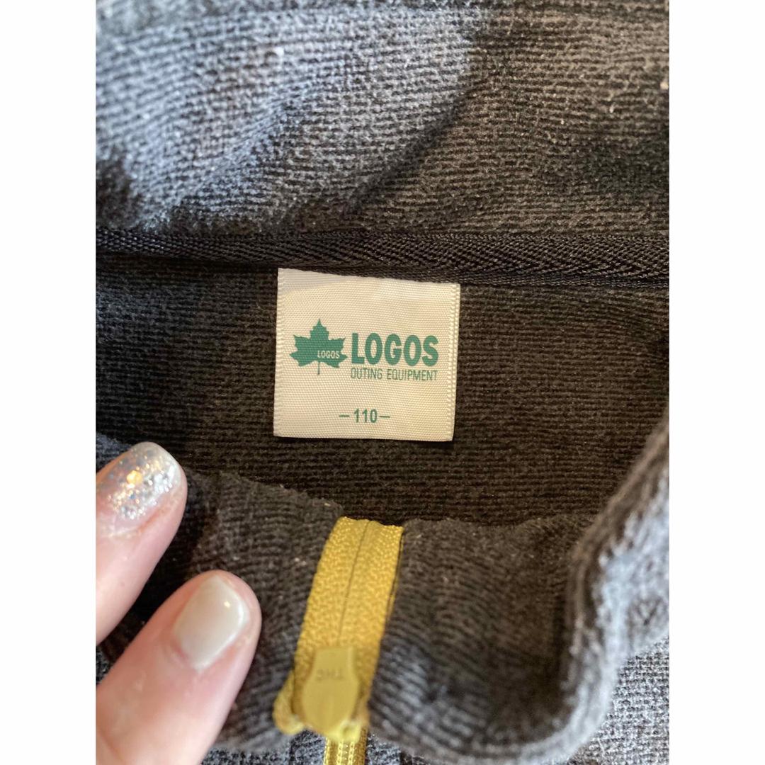 LOGOS(ロゴス)の【LOGOS】ロゴス☆ジップアップフリース✳︎110 キッズ/ベビー/マタニティのキッズ服男の子用(90cm~)(Tシャツ/カットソー)の商品写真