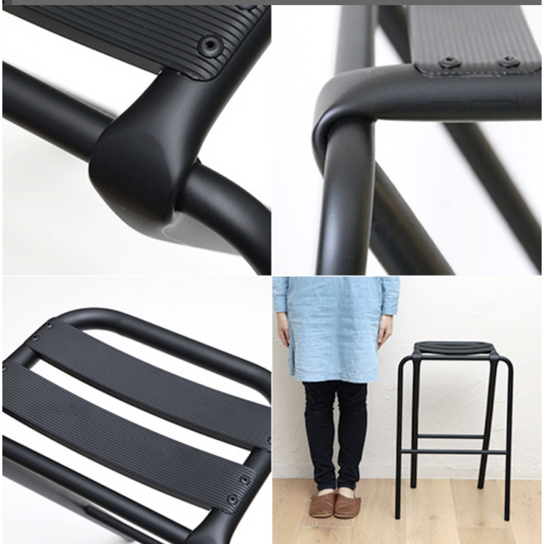 ACTUS(アクタス)のDUENDE BENT HIGH STOOL インテリア/住まい/日用品の椅子/チェア(スツール)の商品写真