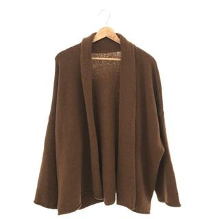 プラージュ(Plage)の【美品】  Plage / プラージュ | 2021AW | les Tendre CASHMERE ニットボレロ | F | ブラウン | レディース(カーディガン)