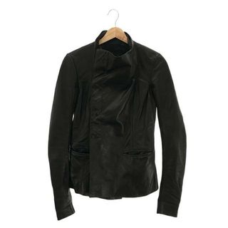 リックオウエンス(Rick Owens)のRick Owens / リックオウエンス | シープレザー ジャケット | 42 | ブラック | レディース(その他)