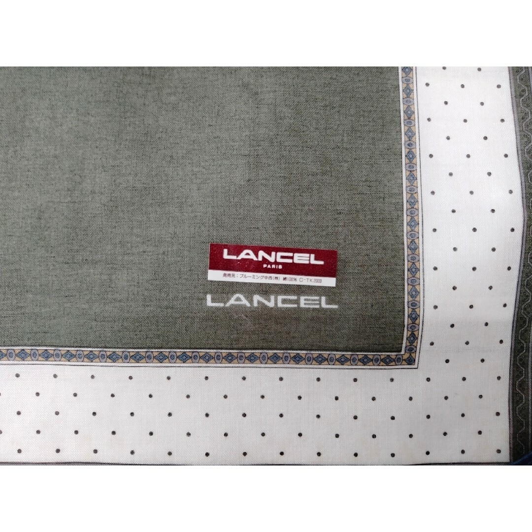 LANCEL(ランセル)のLANCEL ハンカチ 3枚セット メンズのファッション小物(ハンカチ/ポケットチーフ)の商品写真