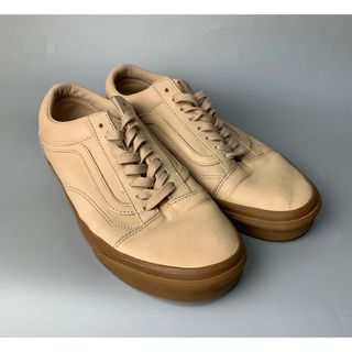 オールドスクール(OLD SKOOL（VANS）)のVANS OLD SKOOL バンズ レザー オールドスクール ベージュ (スニーカー)