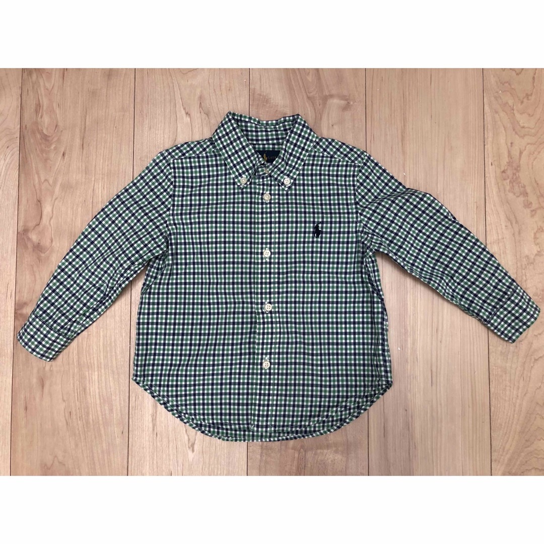 POLO RALPH LAUREN(ポロラルフローレン)のラルフローレン　シャツ、デニムセット キッズ/ベビー/マタニティのキッズ服男の子用(90cm~)(Tシャツ/カットソー)の商品写真