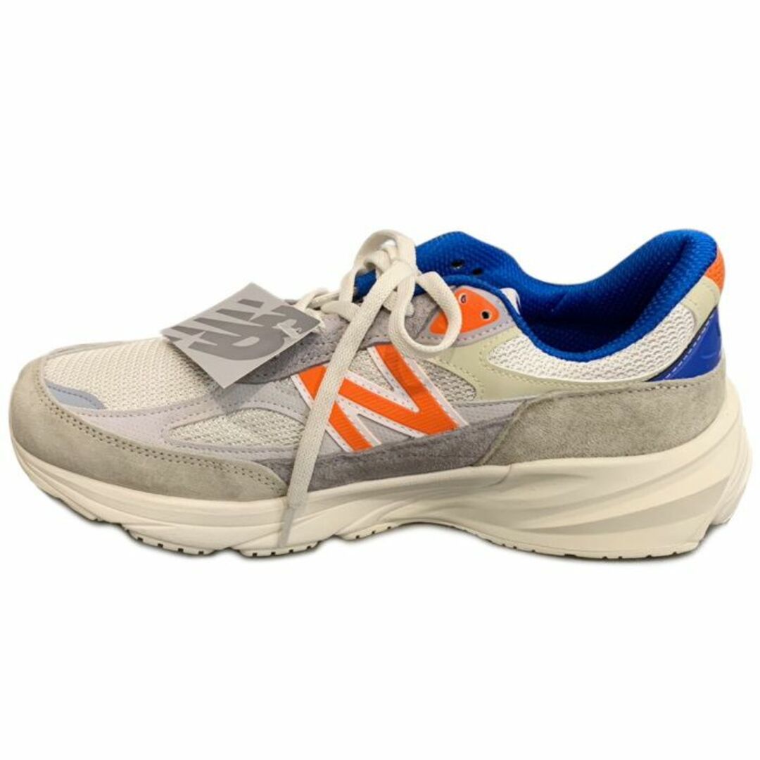 KITH × New Balance 990V6 Ronnie Fieg & MSG 白 27.5cm