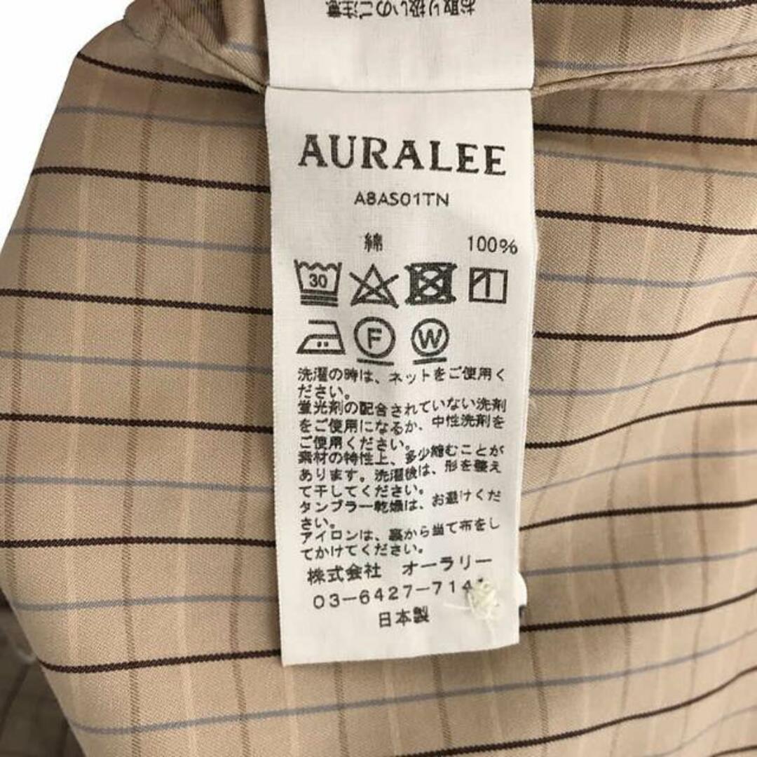 AURALEE - 【美品】 AURALEE / オーラリー | WASHED FINX TWILL SHIRTS