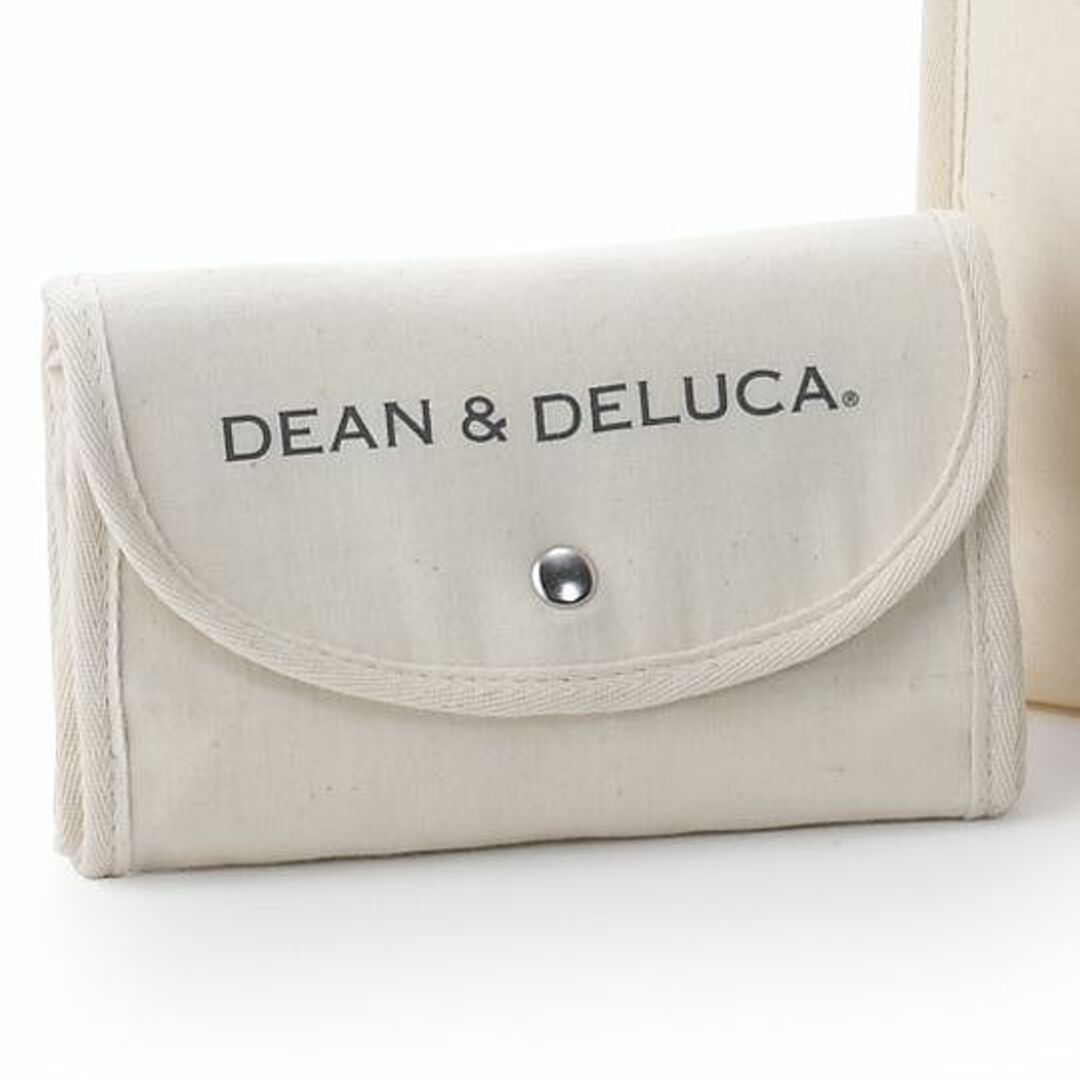 DEAN & DELUCA(ディーンアンドデルーカ)の新品 DEAN & DELUCA ショッピング バッグ ナチュラル green レディースのバッグ(エコバッグ)の商品写真