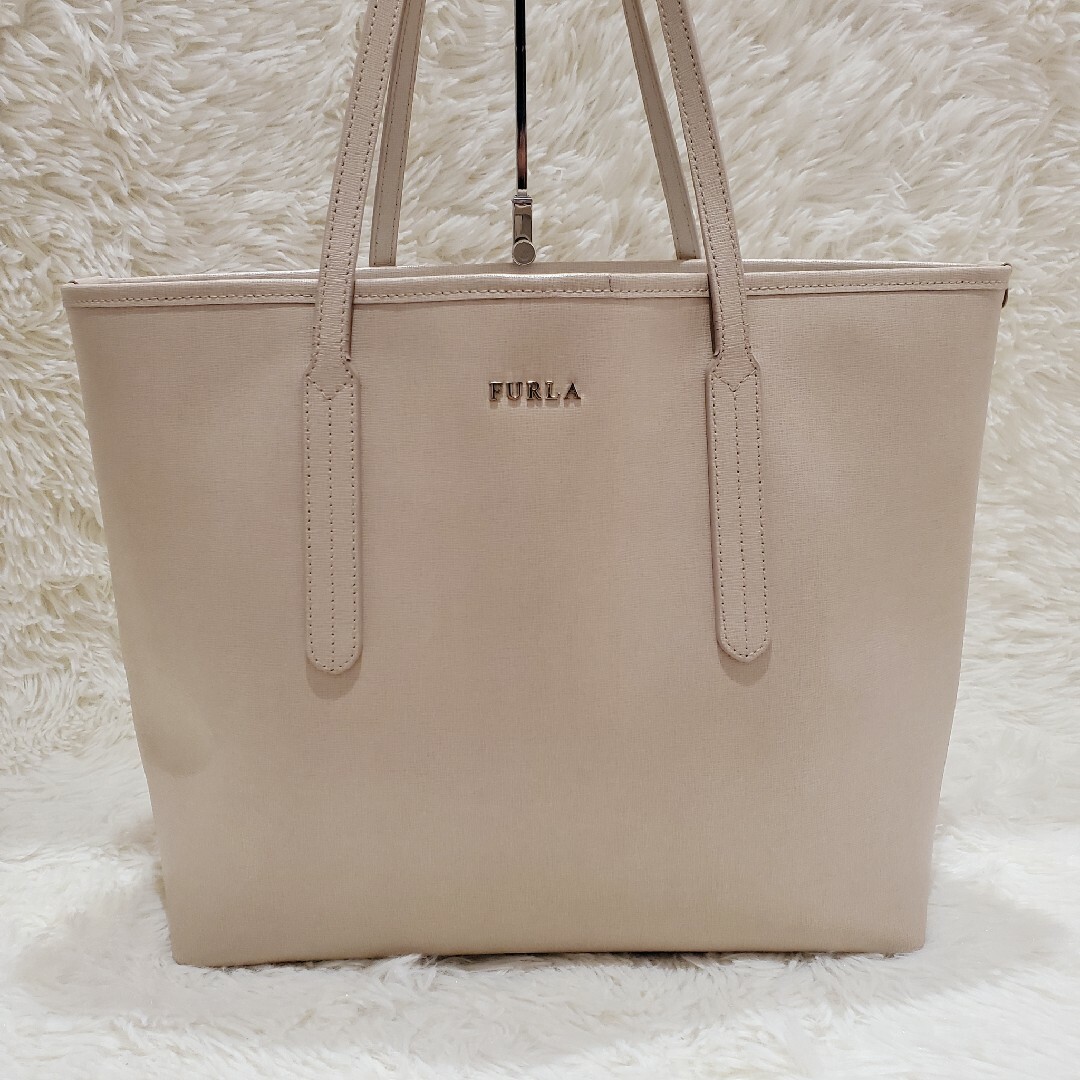 ◯仕様【訳あり】FURLA　トートバッグ　メトロポリス　2way 　ピンク　A4収納可