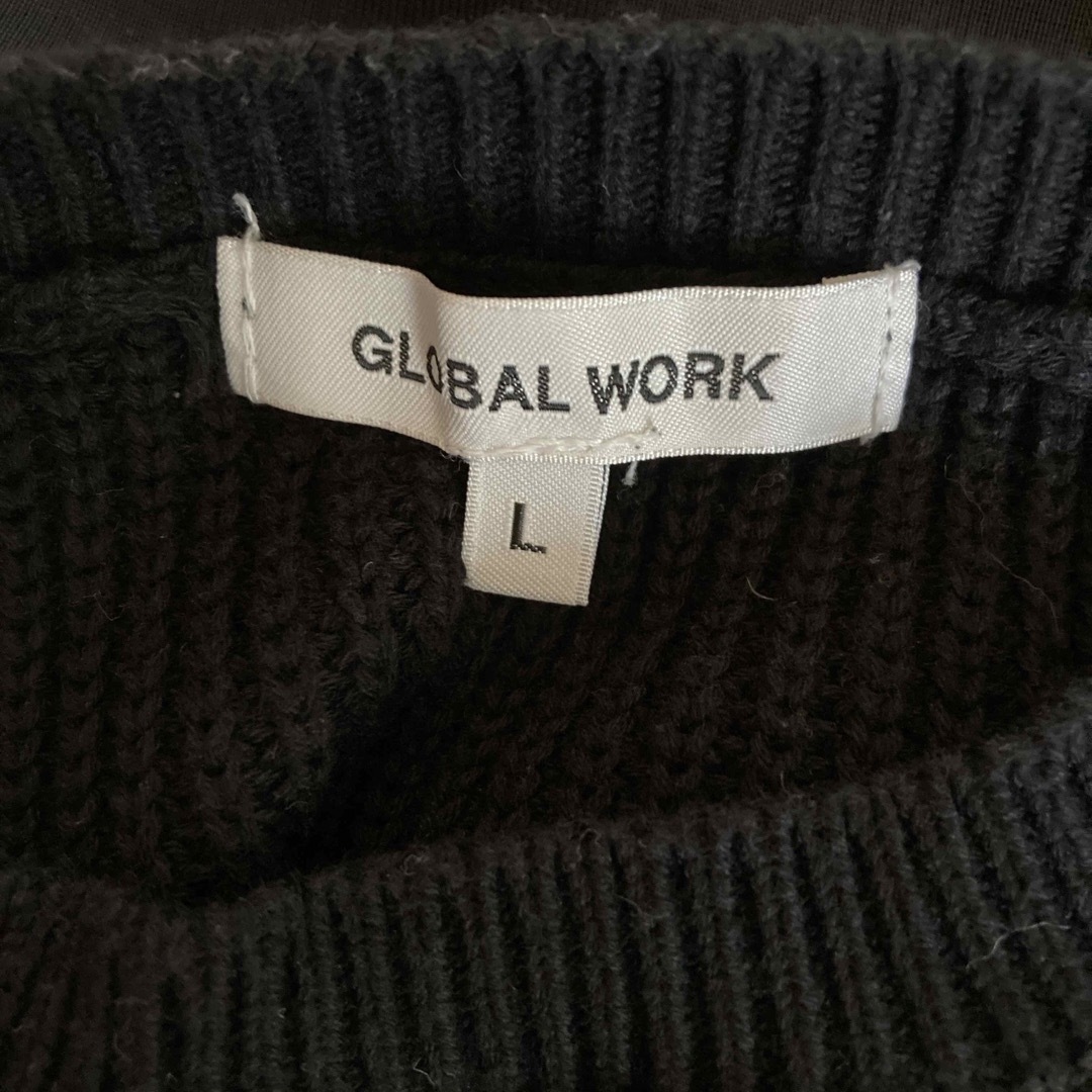 GLOBAL WORK(グローバルワーク)のグローバルワークス　ニット　キッズL キッズ/ベビー/マタニティのキッズ服男の子用(90cm~)(ニット)の商品写真