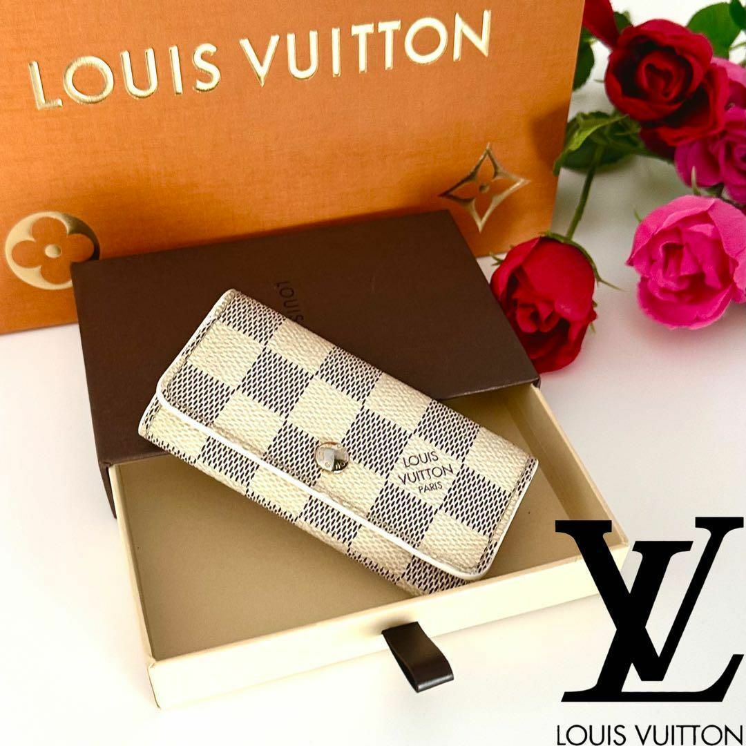 LOUIS VUITTON - 【箱付き】ヴィトン ダミエ アズール ミュルティクレ ...