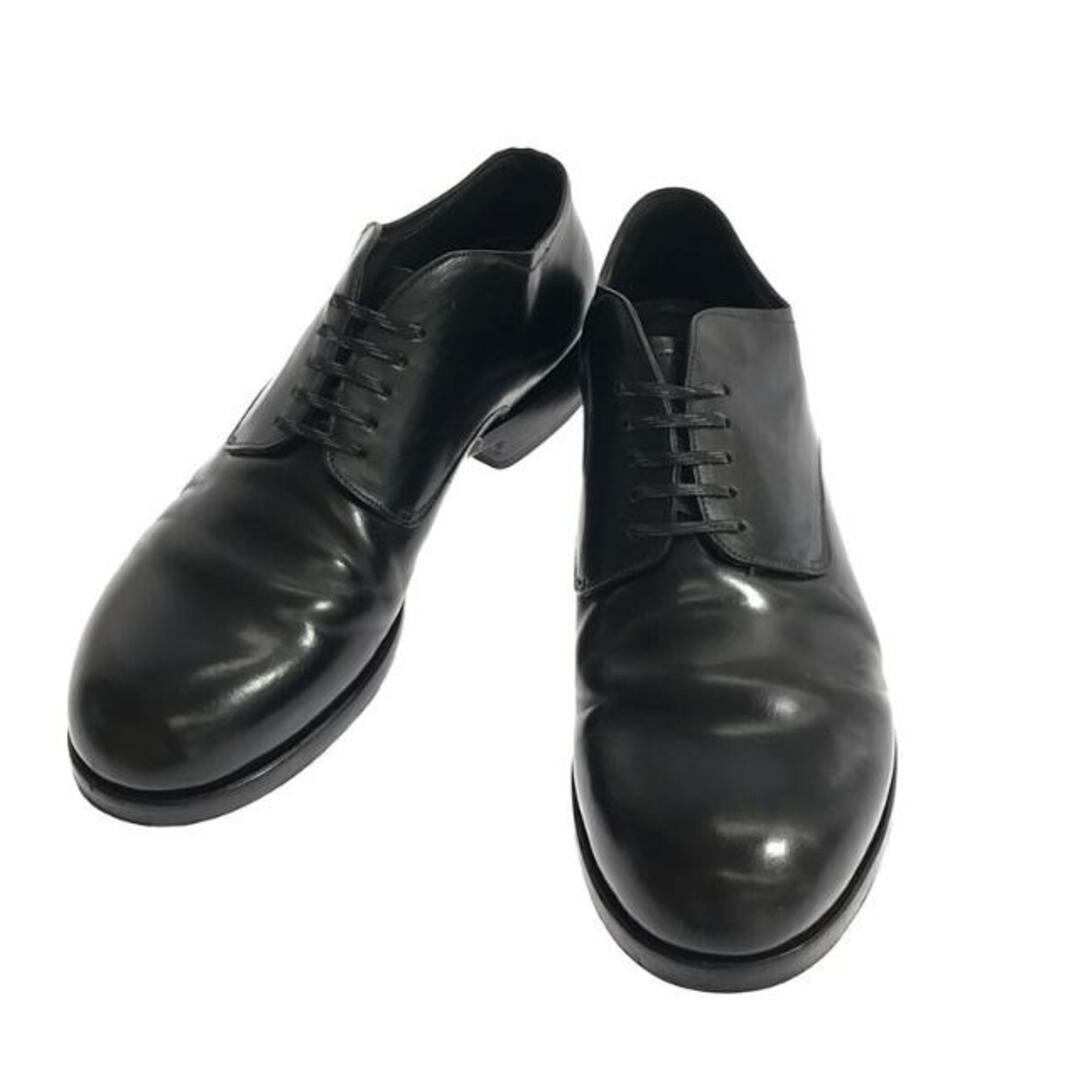 【美品】  M_Moriabc / メモリア | Horween genuine shell cordovan / hole boots / シェルコードバン レザーシューズ | black | 41 | メンズ メンズの靴/シューズ(ドレス/ビジネス)の商品写真