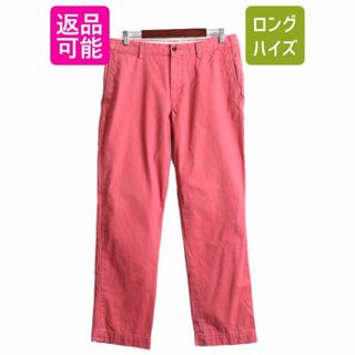 ラルフローレン(Ralph Lauren)の90s ポロ ラルフローレン コットン チノ パンツ 34 32 スラックス 赤(チノパン)