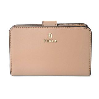 フルラ(Furla)の新品 フルラ FURLA 2つ折り財布 カメリア M COMPACT WALLET グレージュ(財布)