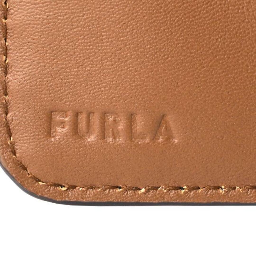 新品 フルラ FURLA 2つ折り財布 カメリア M COMPACT WALLET トーニ カッフェ
