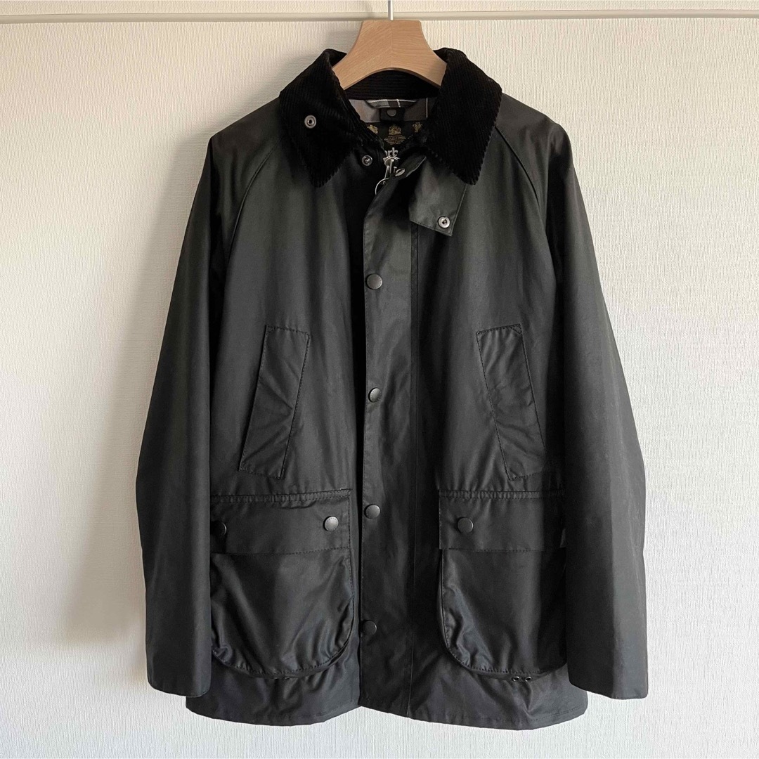 お見舞い Barbour ビデイル SL Bedale 38 Black バブアー 英国製