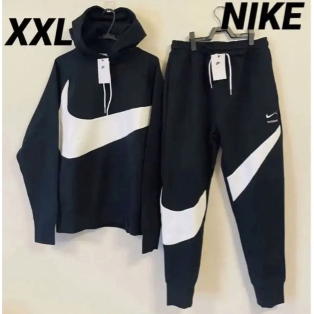 2XL 新品 NIKE ナイキ ビッグスウッシュ スウェット 上下セット