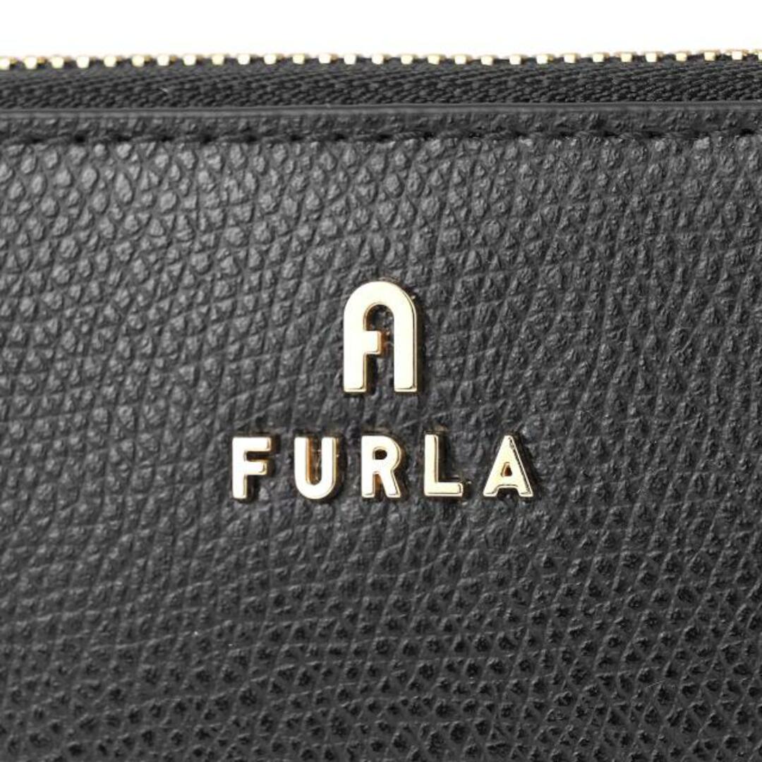 新品 フルラ FURLA 長財布 カメリア ジップアラウンド XL ネロ