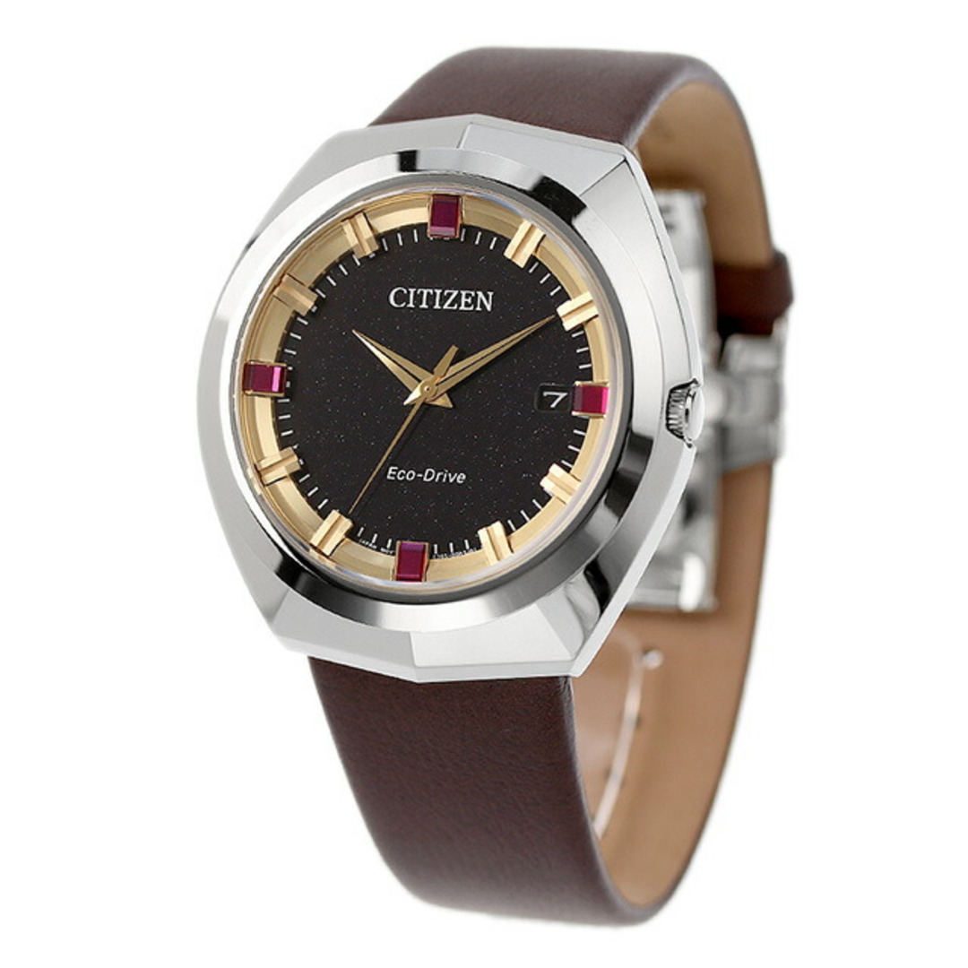 【新品】シチズン CITIZEN CREATIVE LAB 腕時計 メンズ BN1010-05E クリエイティブ ラボ エコ・ドライブ365 限定モデル 光発電エコ・ドライブ ブラック（ラメ）xブラウン アナログ表示14-20cmラグ幅