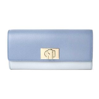 フルラ(Furla)の新品 フルラ FURLA 長財布  コンチネンタルウォレット XL グレイッシュブルー(財布)