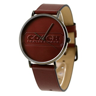 コーチ(COACH)の【新品】コーチ COACH 腕時計 メンズ 14602598 チャールズ クオーツ ワインレッドxワインレッド アナログ表示(腕時計(アナログ))
