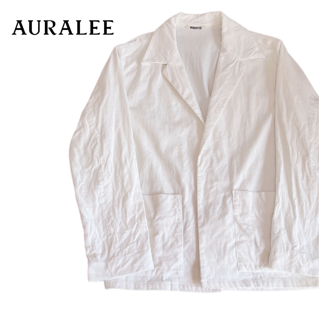 いかがでしょうか希少☆AURALEE HEMP CORDUROY SHIRTS JACKET - ブルゾン