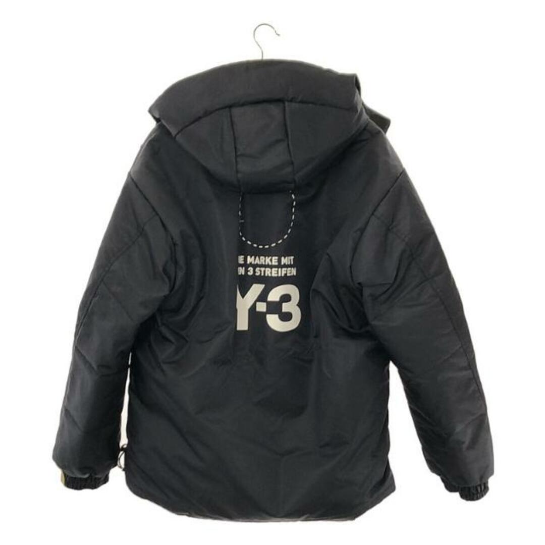 Y-3(ワイスリー)のY-3 / ワイスリー | PADDED JACKET リバーシブル 中綿 フーデッドジャケット | M | ブラック | メンズ メンズのジャケット/アウター(その他)の商品写真