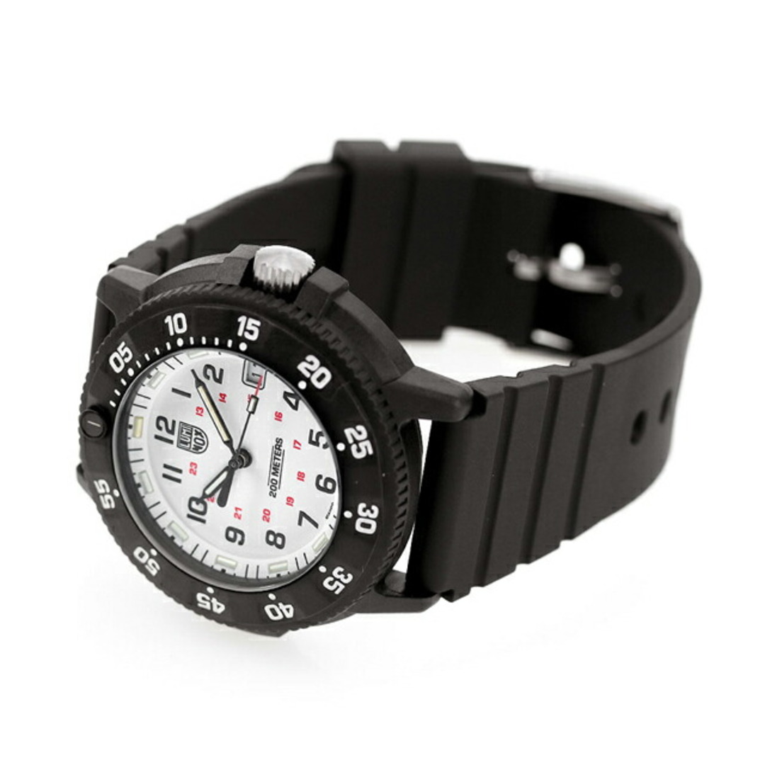 Luminox(ルミノックス)の【新品】ルミノックス LUMINOX 腕時計 メンズ 3007.EVO.S オリジナル ネイビー シールズ 3000 エボ シリーズ クオーツ ホワイトxブラック アナログ表示 メンズの時計(腕時計(アナログ))の商品写真