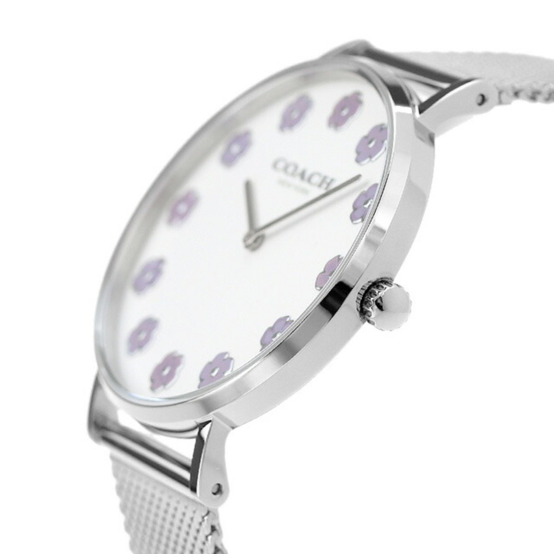 COACH(コーチ)の【新品】コーチ COACH 腕時計 レディース 14504100 ペリー クオーツ ホワイトxシルバー アナログ表示 レディースのファッション小物(腕時計)の商品写真