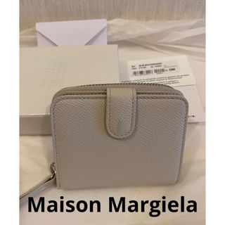 エムエムシックス(MM6)のメゾンマルジェラ Maison Margiela ミニ財布　コインケース　グレー(財布)