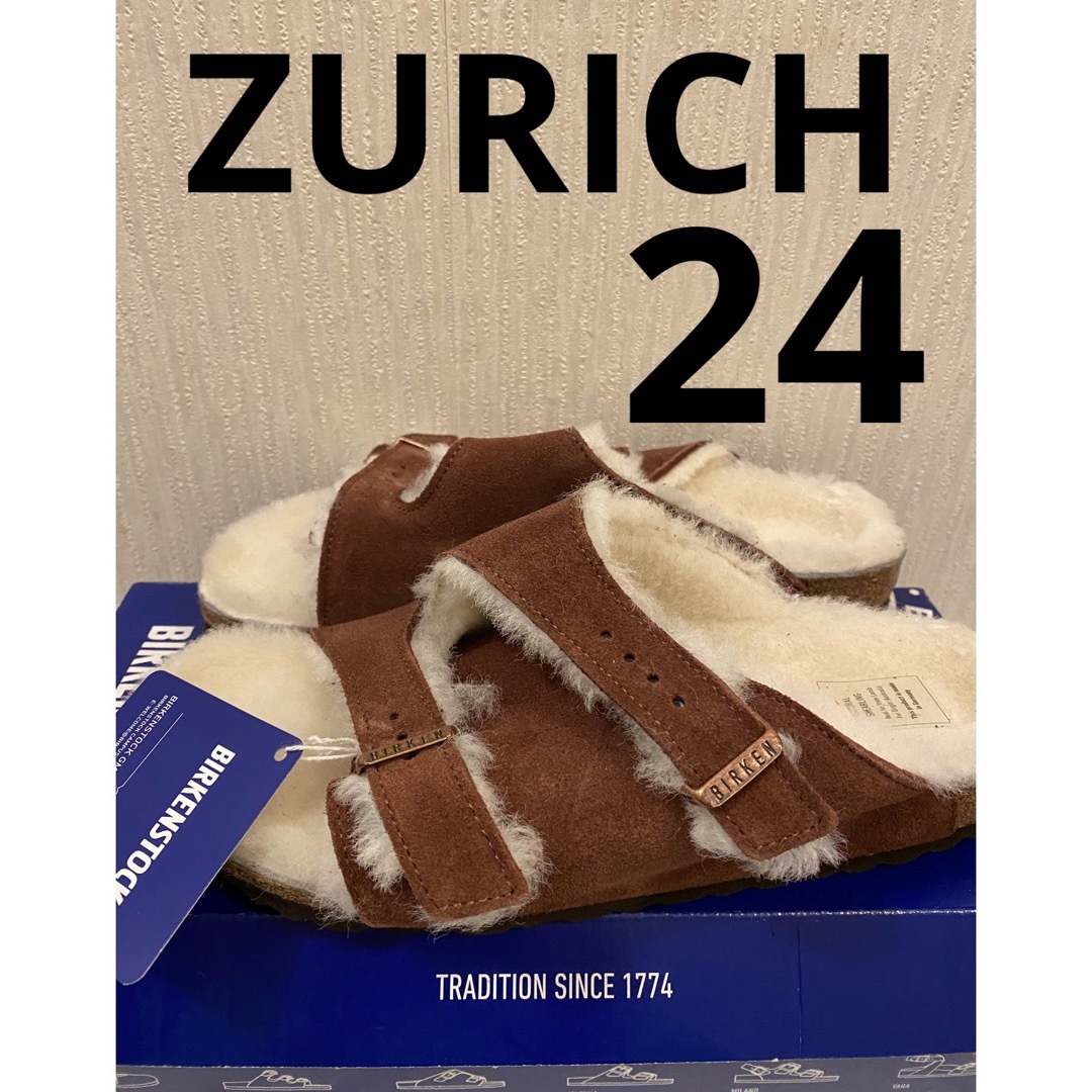 ビルケンシュトック チューリッヒ ZURICH ファーサンダル バーガンディ-